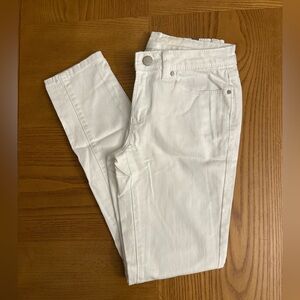 LC Lauren Conrad Skinny Jeans WHITE Size 2